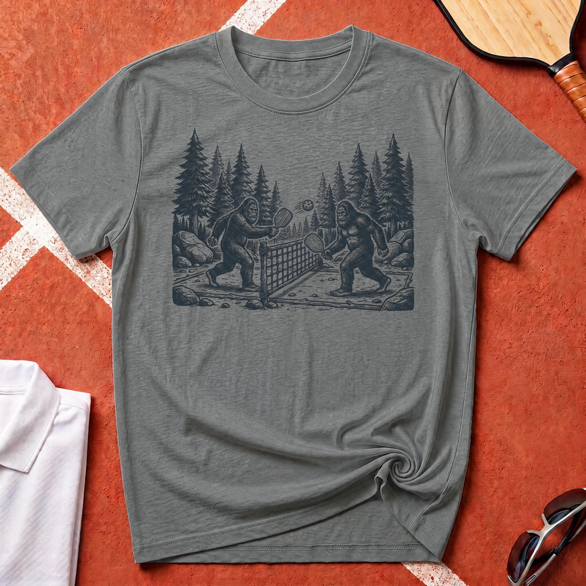 Sasquatch Forest Game T-Shirt
