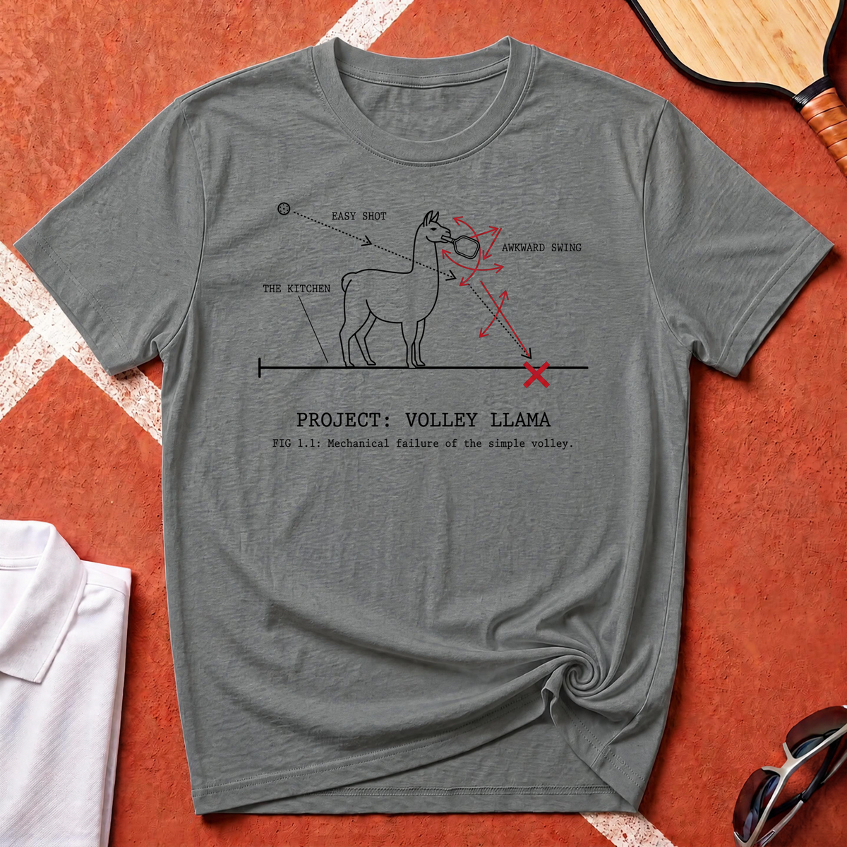Volley Llama Project T-Shirt