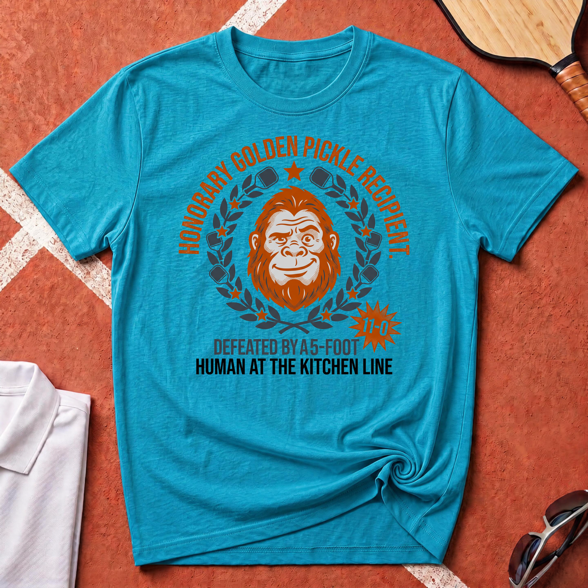 Sasquatch Defeated By 5' Human T-Shirt