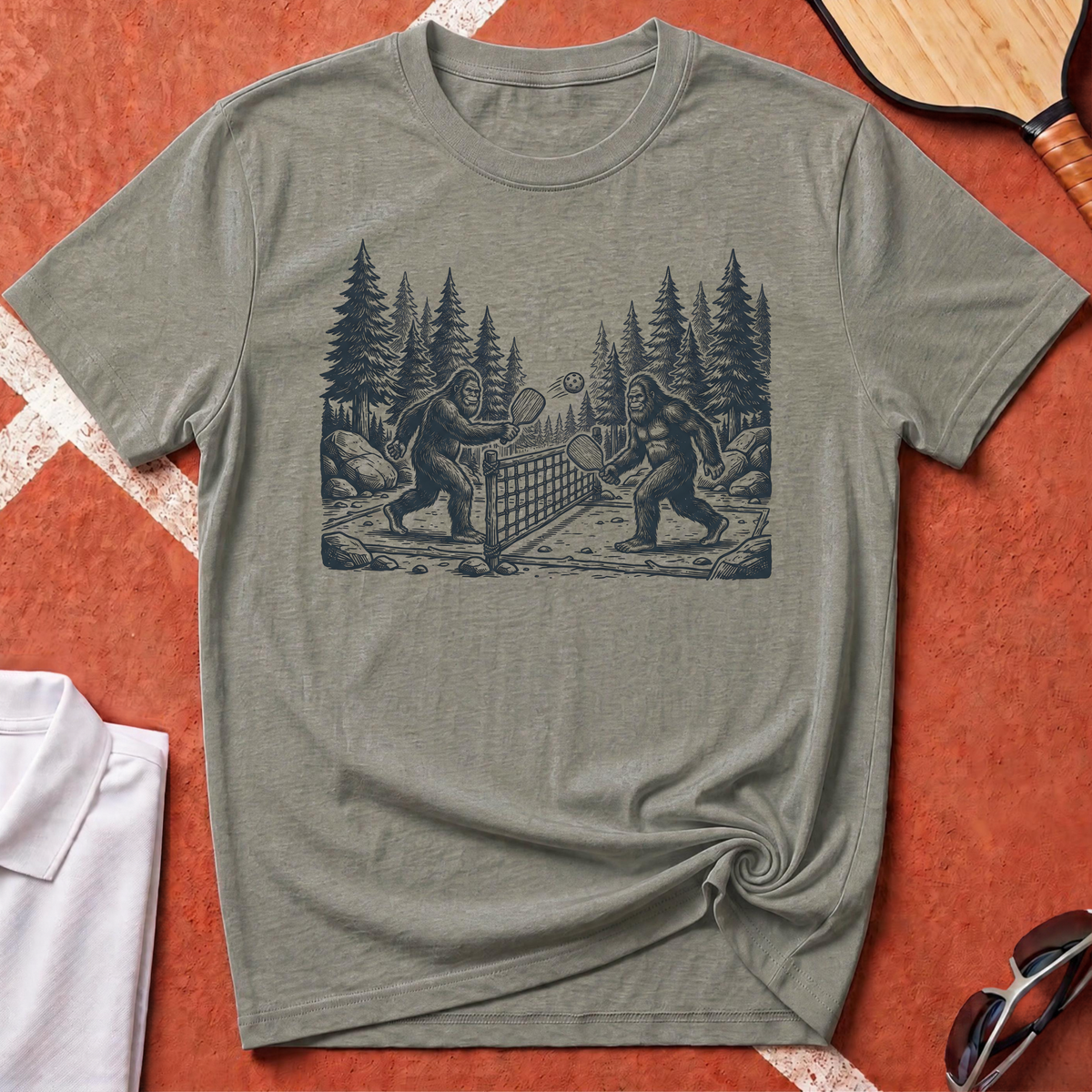 Sasquatch Forest Game T-Shirt