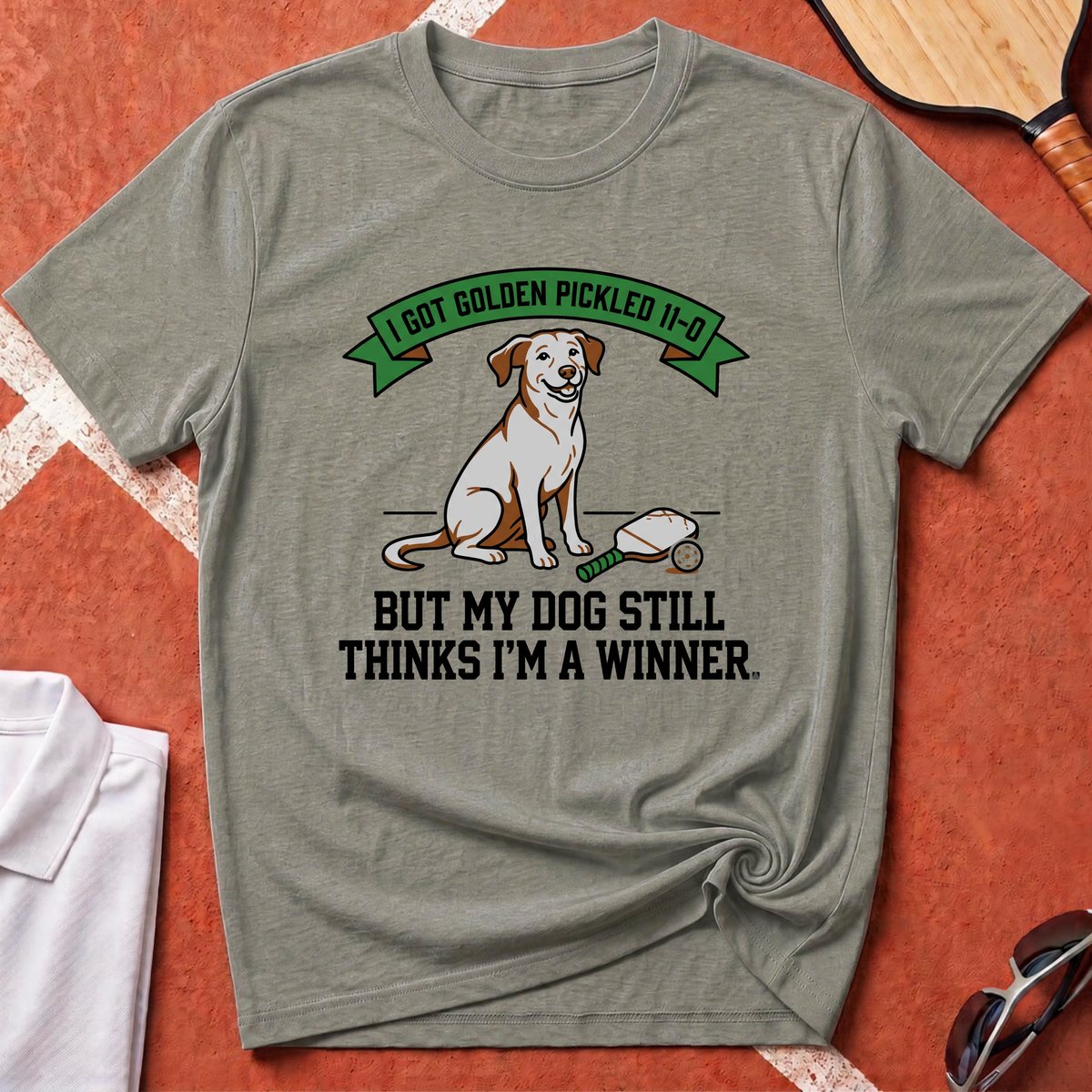 Dog Thinks I'm A Winner T-Shirt
