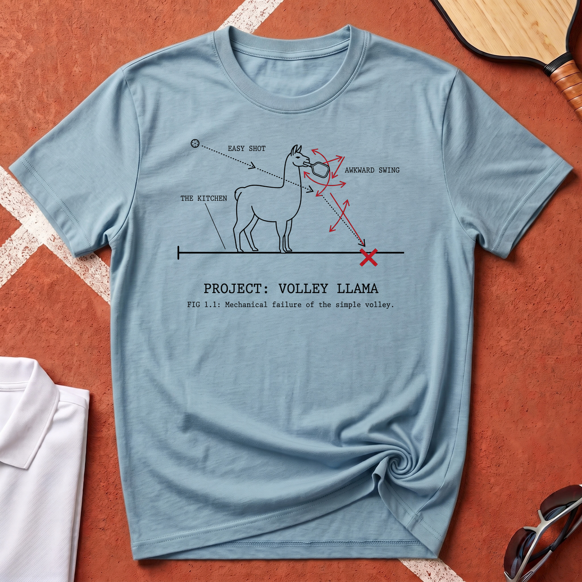 Volley Llama Project T-Shirt
