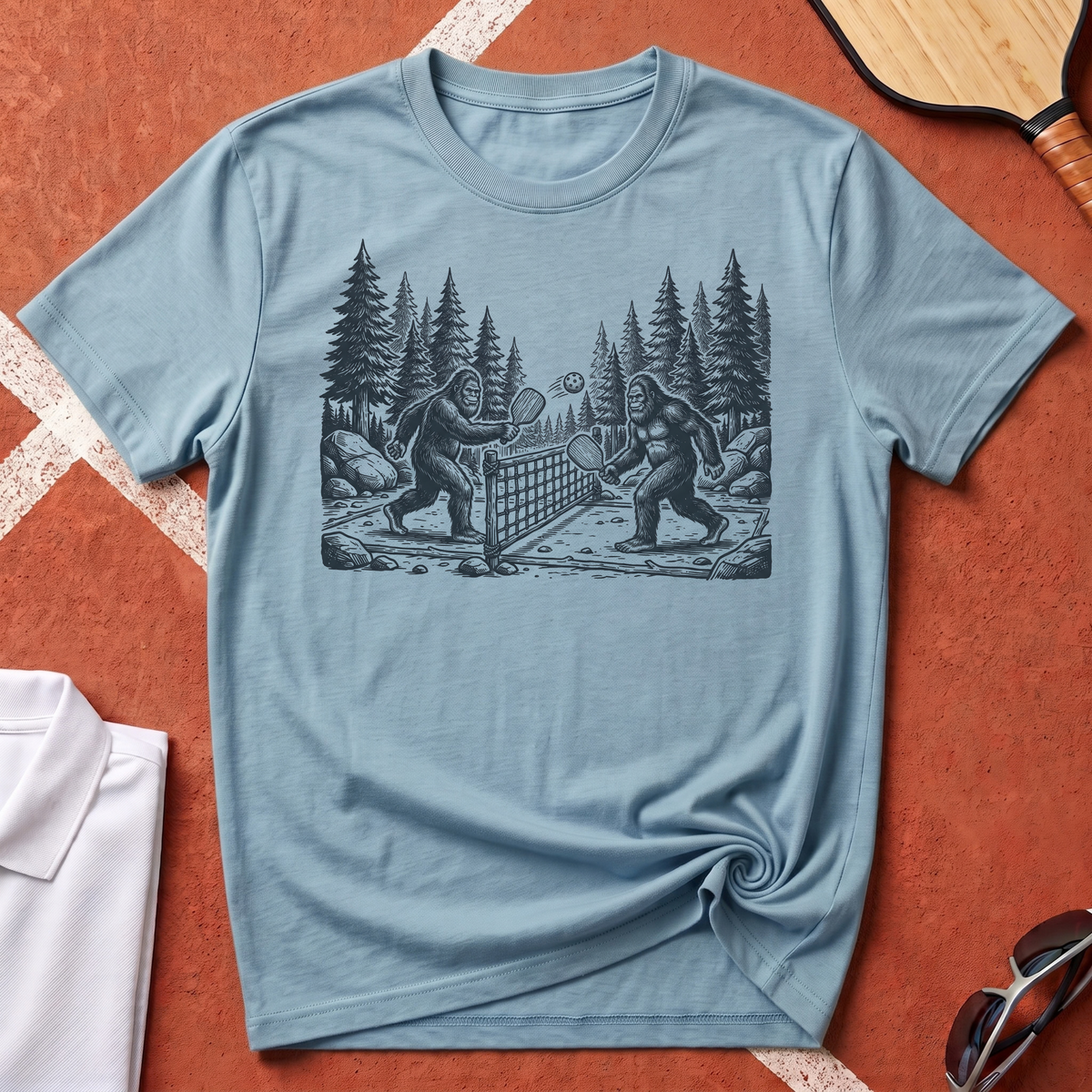 Sasquatch Forest Game T-Shirt