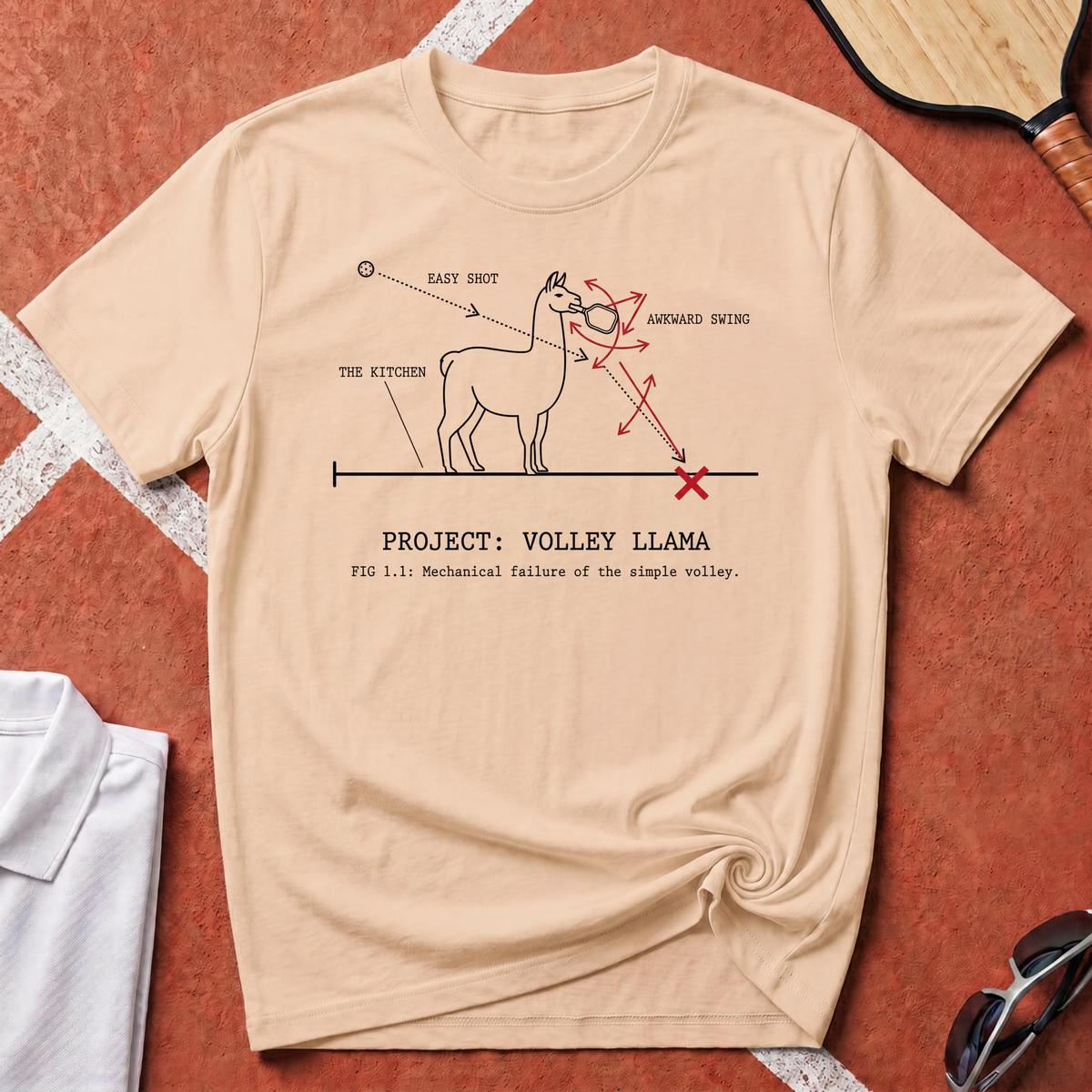Volley Llama Project T-Shirt