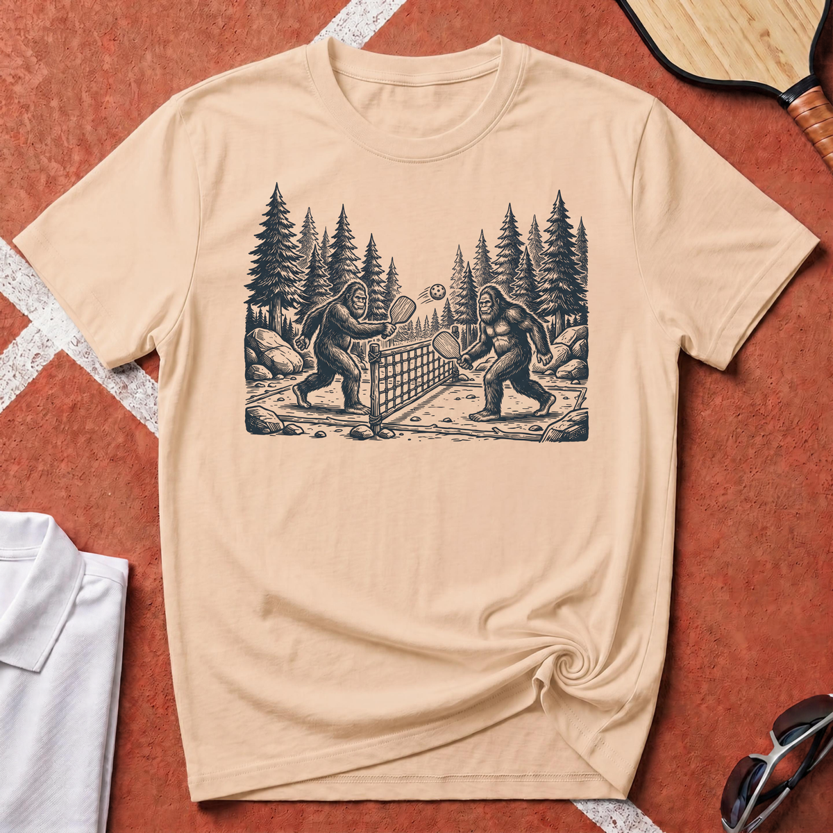 Sasquatch Forest Game T-Shirt