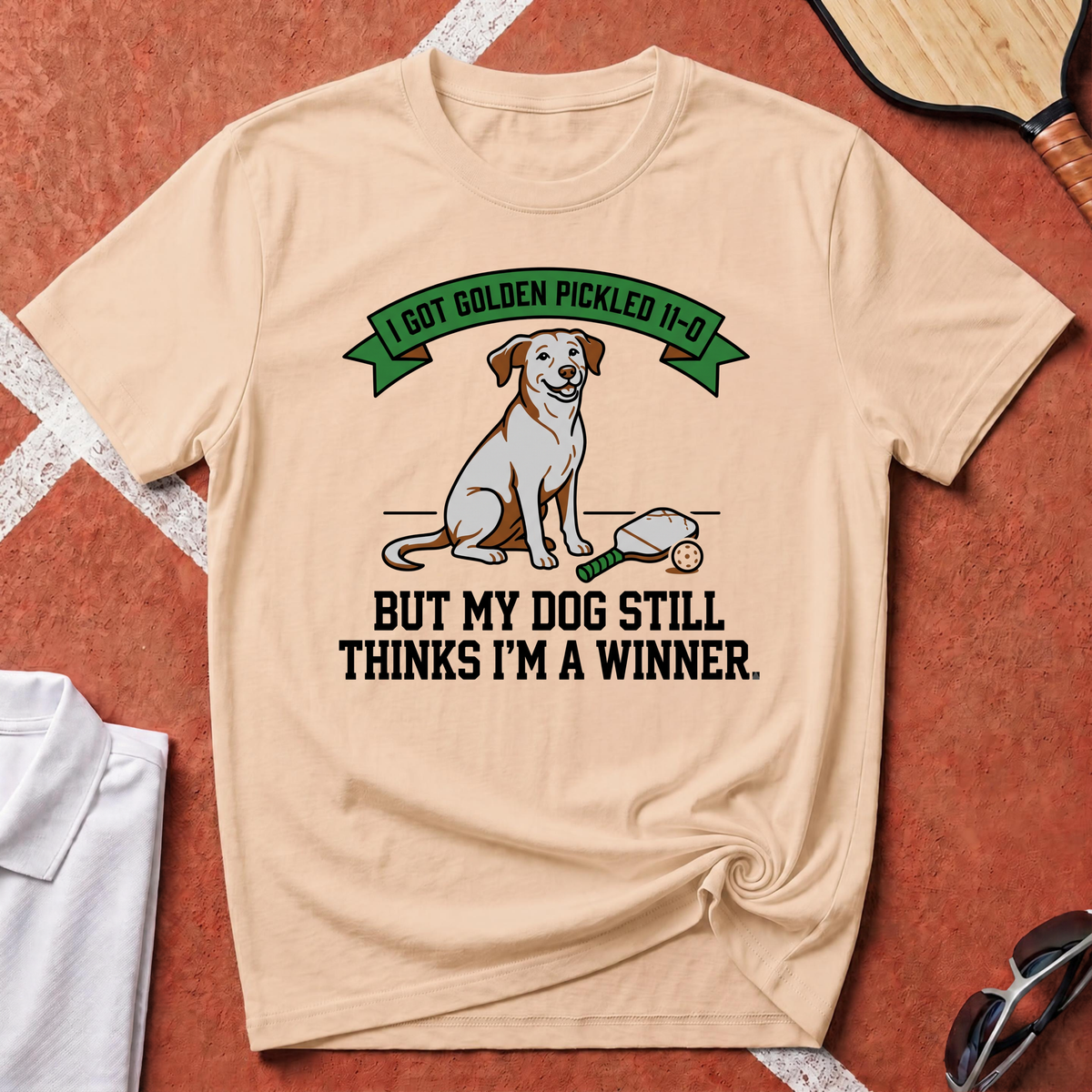 Dog Thinks I'm A Winner T-Shirt