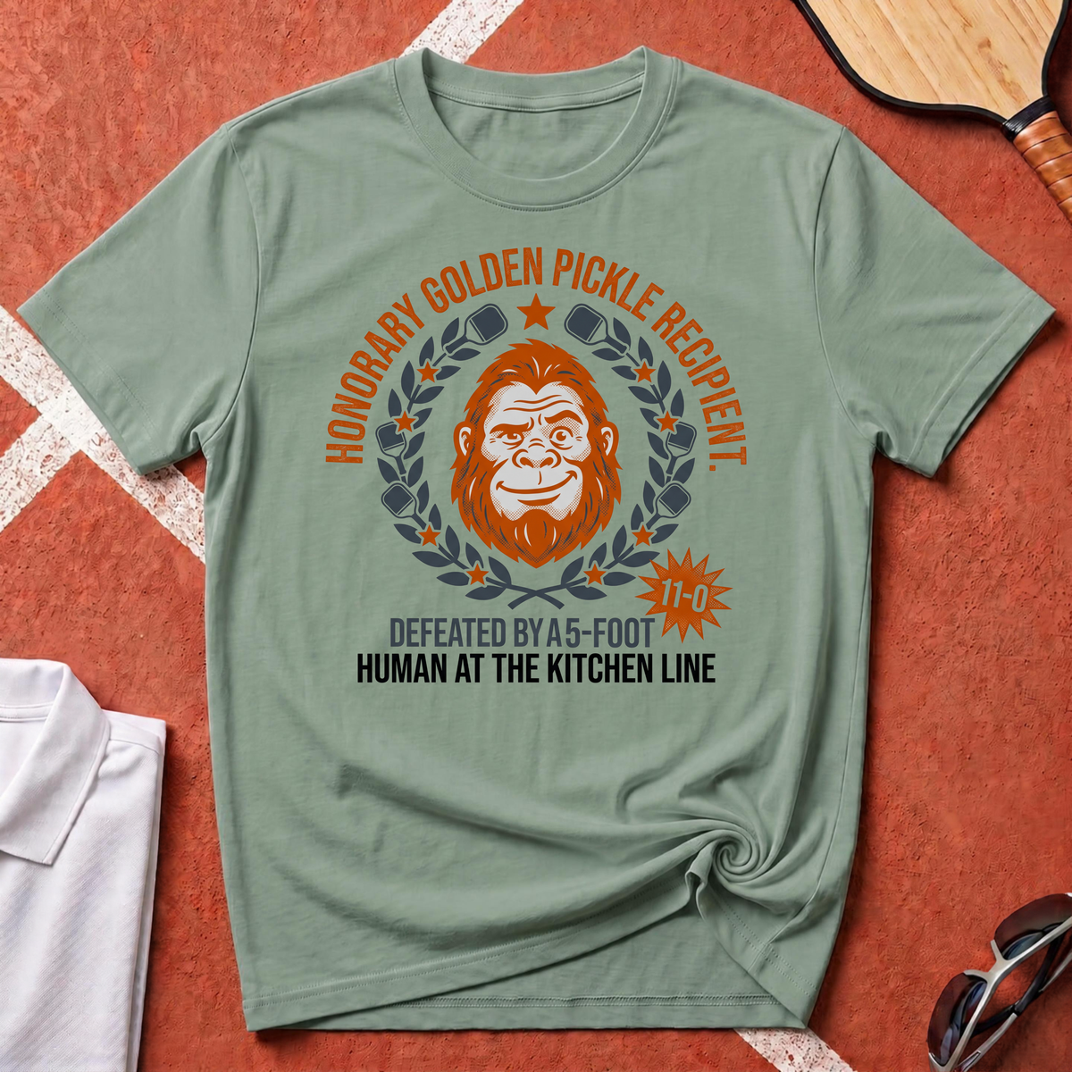Sasquatch Defeated By 5' Human T-Shirt