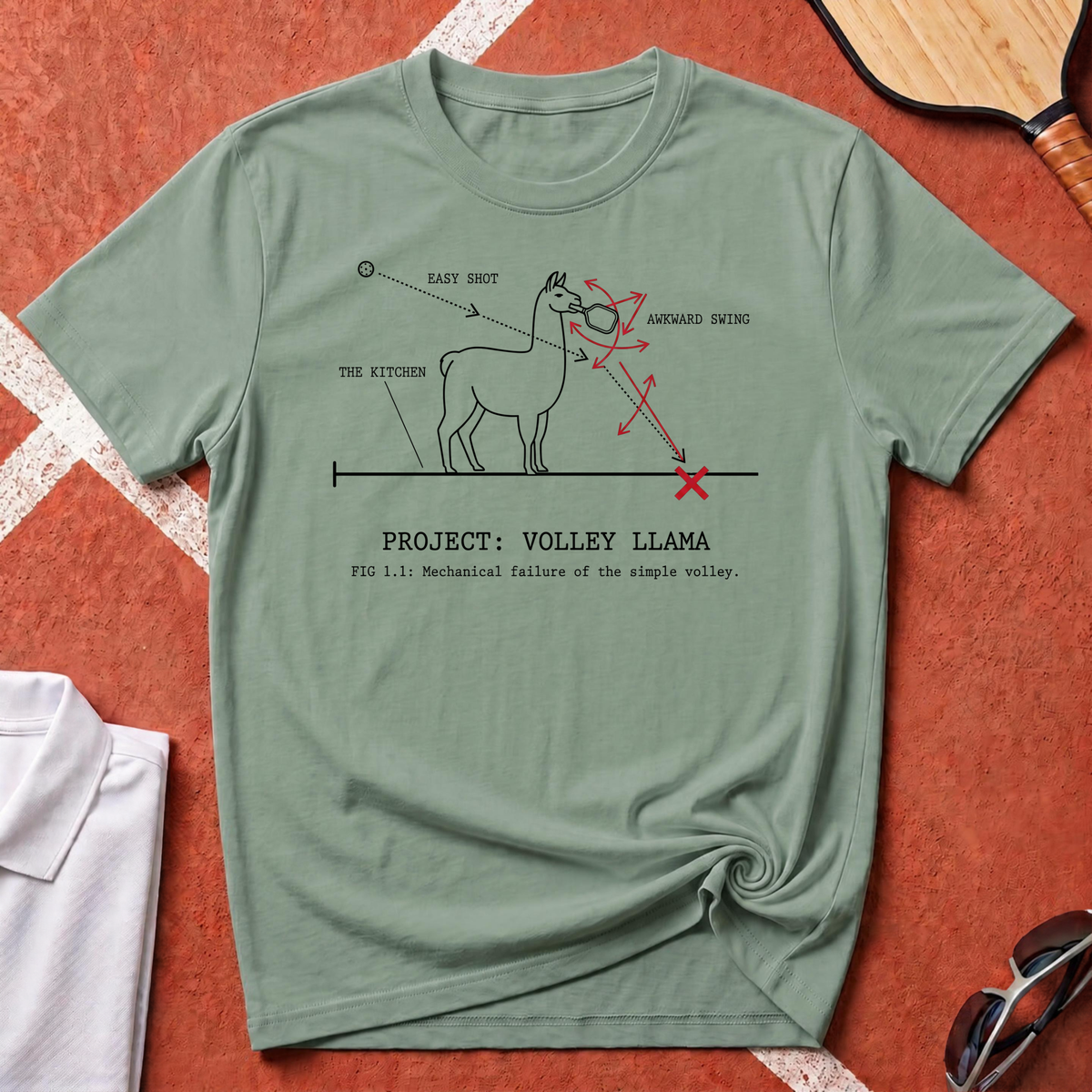 Volley Llama Project T-Shirt