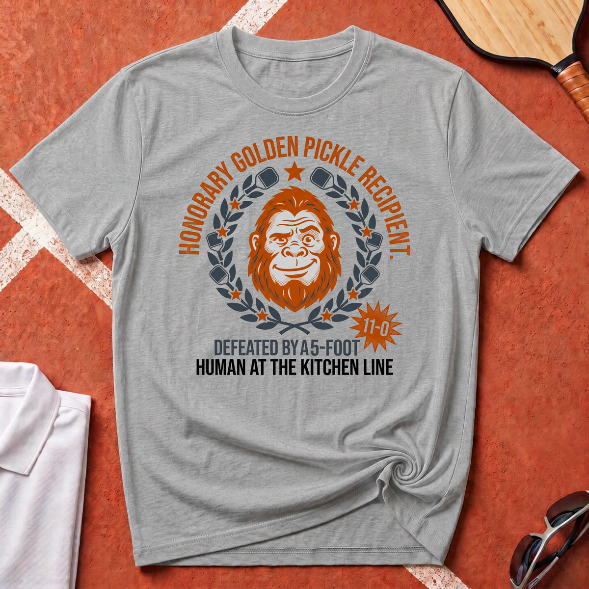 Sasquatch Defeated By 5' Human T-Shirt