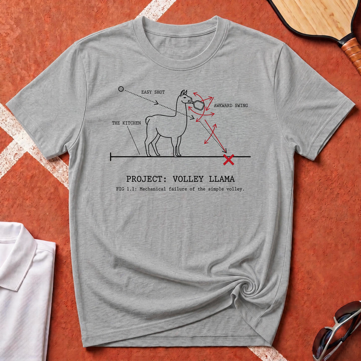 Volley Llama Project T-Shirt
