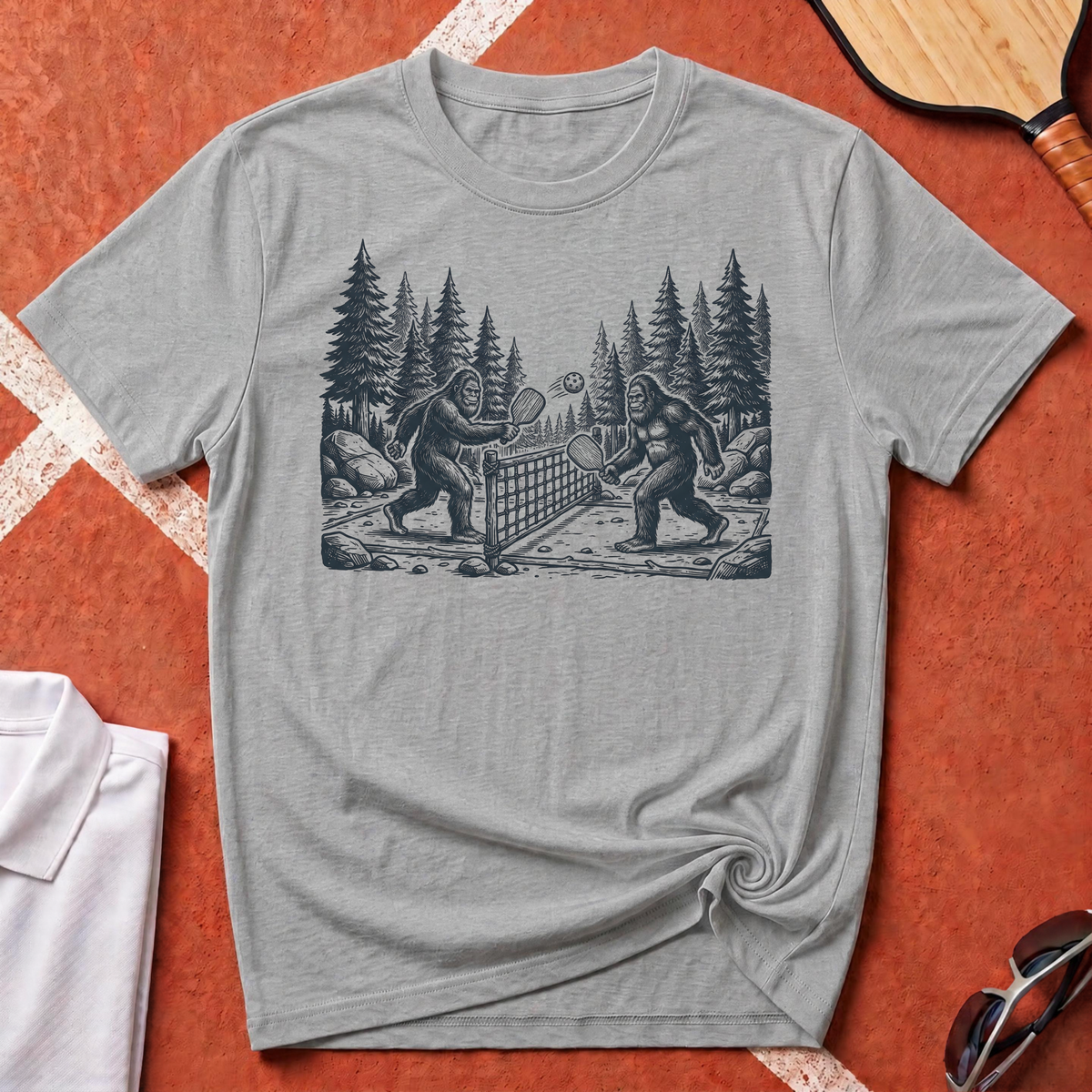 Sasquatch Forest Game T-Shirt