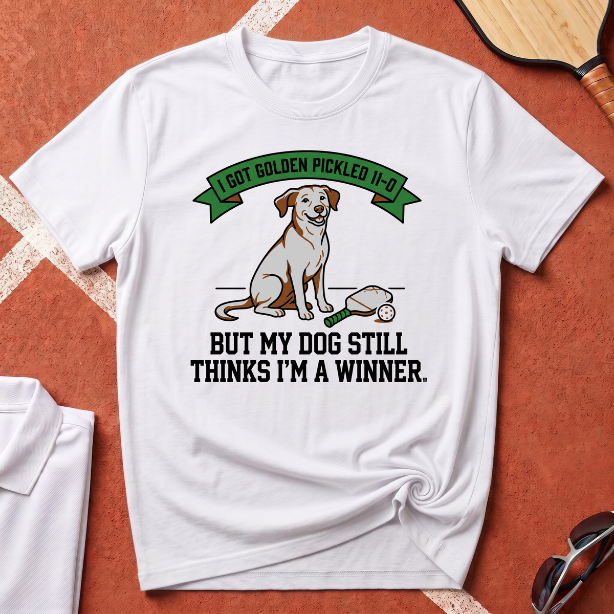 Dog Thinks I'm A Winner T-Shirt
