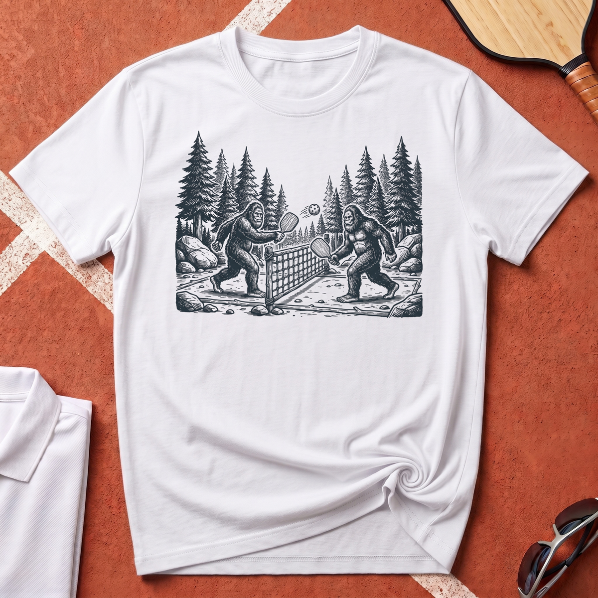 Sasquatch Forest Game T-Shirt